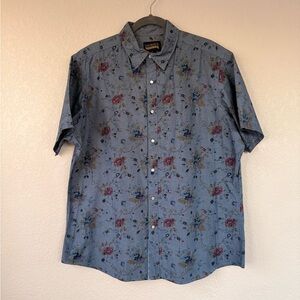 Cremieux SS pearl snap shirt